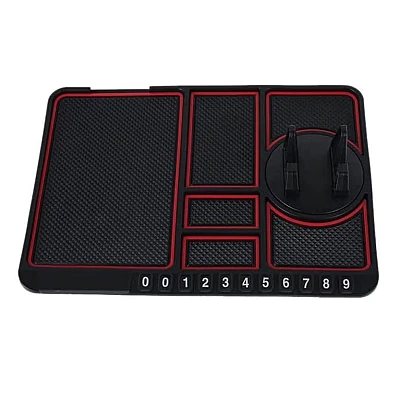 Suport telefon auto tip covoras antiderapant pad masina afisare numar telefon fixare pe bord Suport telefon auto tip covoras antiderapant pad masina afisare numar telefon fixare pe bord