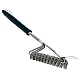 Perie de curatat gratar Inox 45 x 12 x 6 cm Negru/Argintiu Perie de curatat gratar Inox 45 x 12 x 6 cm Negru/Argintiu