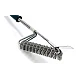 Perie de curatat gratar Inox 45 x 12 x 6 cm Negru/Argintiu Perie de curatat gratar Inox 45 x 12 x 6 cm Negru/Argintiu