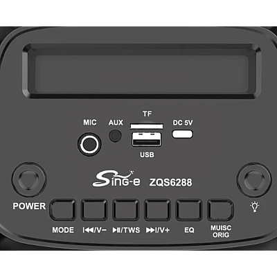 Boxa bluetooth portabila ZQS6288 de 6x2 inch putere 30W Boxa bluetooth portabila ZQS6288 de 6x2 inch putere 30W