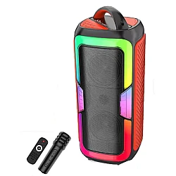 Boxa bluetooth portabila JQS4407 de 4x2 inch putere 50W cu microfon