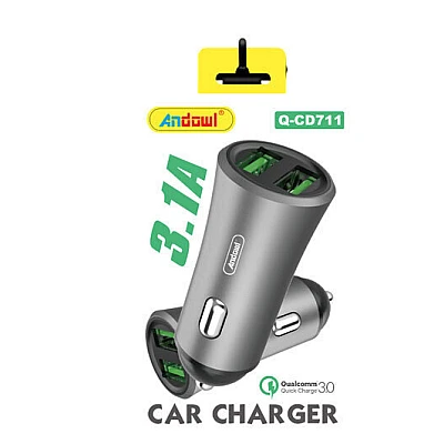 Incarcator auto Andowl 3.1A model Q CD711 Incarcator auto Andowl 3.1A model Q CD711