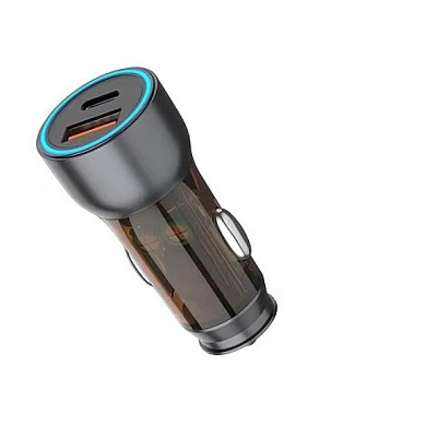 Incarcator auto QCD712 putere 53W 1 USB A + 1 USB C Incarcator auto QCD712 putere 53W 1 USB A + 1 USB C