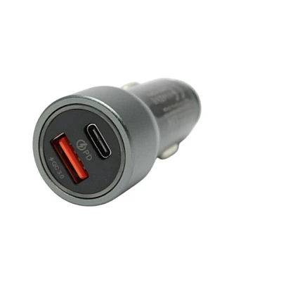 Incarcator auto QCD712 putere 53W 1 USB A + 1 USB C Incarcator auto QCD712 putere 53W 1 USB A + 1 USB C