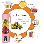 Mini blender portabil alimentare prin USB electric colorat Mini blender portabil alimentare prin USB electric colorat