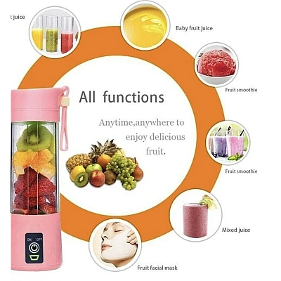 Mini blender portabil alimentare prin USB electric colorat Mini blender portabil alimentare prin USB electric colorat