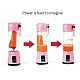 Mini blender portabil alimentare prin USB electric colorat Mini blender portabil alimentare prin USB electric colorat