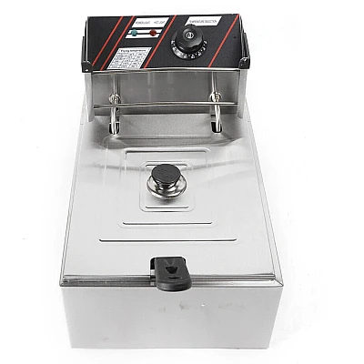 Friteuza electrica profesionala 6L putere 2500W carcasa din otel inoxidabi Friteuza electrica profesionala 6L putere 2500W carcasa din otel inoxidabi