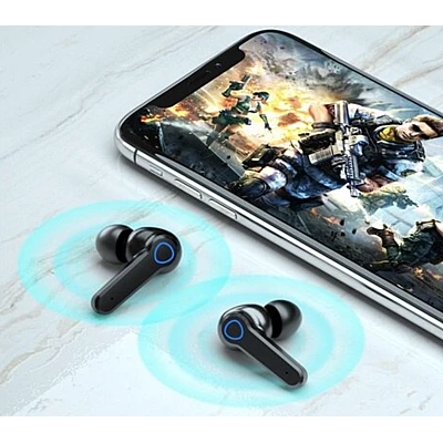 Casti wireless M19 cu cutie de incarcare si afisaj digital Compatibilitate universala bluetooth Casti wireless M19 cu cutie de incarcare si afisaj digital Compatibilitate universala bluetooth