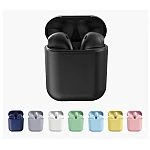 Casti Bluetooth Wireless i12 TWS Waterproof Touch Control 3D Sound colorate Casti Bluetooth Wireless i12 TWS Waterproof Touch Control 3D Sound colorate
