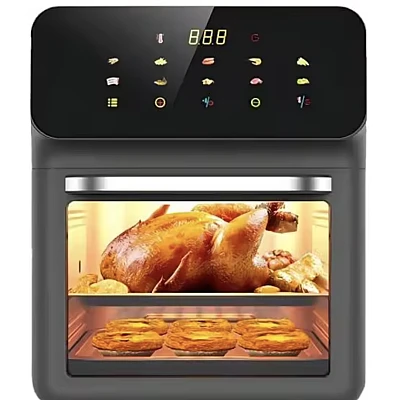 Friteuza electrica putere 1350W capacitate mare de 10 litri fara ulei automata Friteuza electrica putere 1350W capacitate mare de 10 litri fara ulei automata