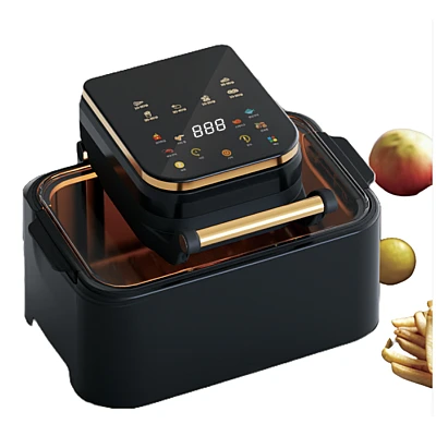 Friteuza Airfryer 3in1 capacitate 12L putere 1700W Digital Display Led Fara Ulei Touch Control 11 Programe Timer Friteuza Airfryer 3in1 capacitate 12L putere 1700W Digital Display Led Fara Ulei Touch Control 11 Programe Timer