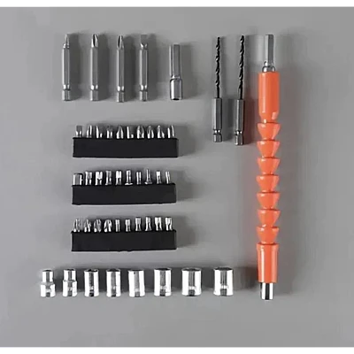Trusa surubelnita electrica fara fir cu accesorii 1800mah maner ajustabil Trusa surubelnita electrica fara fir cu accesorii 1800mah maner ajustabil