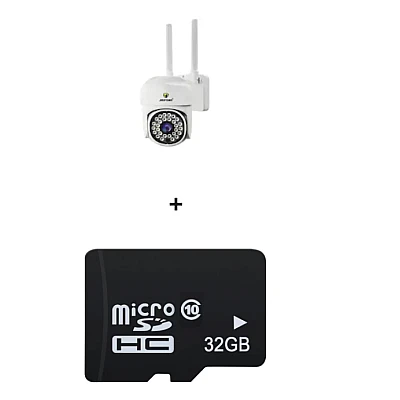 Pachet promo: 2 Camere de Supraveghere Jortan JT 8161 Full Color Smart Camera + 2 Carduri de memorie 32 GB Pachet promo: 2 Camere de Supraveghere Jortan JT 8161 Full Color Smart Camera + 2 Carduri de memorie 32 GB