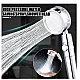 Cap de Dus cu Elice pentru Presiune Inalta cu Buton Oprire Apa Jet Tip Vortex Cromat Cap de Dus cu Elice pentru Presiune Inalta cu Buton Oprire Apa Jet Tip Vortex Cromat
