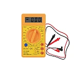 Multimetru digital cu afisaj LCD DT-830D galben