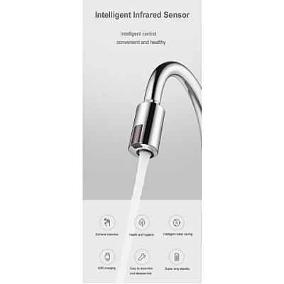 Senzor infrarosu rece si caldura Automat inductie robinet pentru Smart Home Senzor infrarosu rece si caldura Automat inductie robinet pentru Smart Home