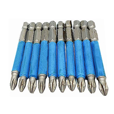 Set 10 Biti LUNGI 70mm magnetici pentru surubelnita Set 10 Biti LUNGI 70mm magnetici pentru surubelnita