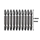 Set 10 Biti Impact cu 2 Capete HRC-56-58 PH2 Set 10 Biti Impact cu 2 Capete HRC-56-58 PH2