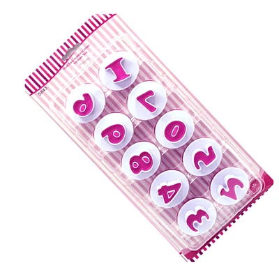 Set 10 Decupatoare pentru prajituri model CIFRE COD S843 Set 10 Decupatoare pentru prajituri model CIFRE COD S843