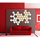 Set 10 Oglinzi Design Hexagon - Oglinzi Decorative Acrilice Cristal - Diamant - Fagure 10 bucati/set