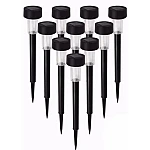 UB Set 10 lampi solare pentru gradina cu Led Negre SO