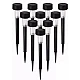 UB Set 10 lampi solare pentru gradina cu Led Negre SO