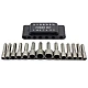 Set 2 X 14 capete tubulare pentru BIT Set 2 X 14 capete tubulare pentru BIT