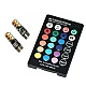 Set 2 Becuri LED RGB Auto Cu Telecomanda soclu T10 cu BILUTE/ 192 / w5w putere 2W Set 2 Becuri LED RGB Auto Cu Telecomanda soclu T10 cu BILUTE/ 192 / w5w putere 2W