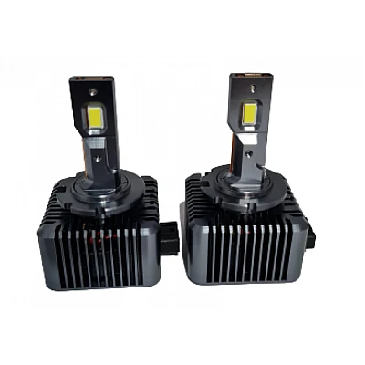 Set 2 Becuri auto LED D1S, 6500k, 110W/set, canbus Carcasa NEAGRA Set 2 Becuri auto LED D1S, 6500k, 110W/set, canbus Carcasa NEAGRA