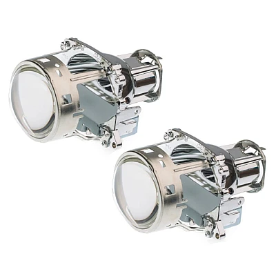 Set 2 Lupe BI-LED 3" H7 putere 35W temperatura 5500k Set 2 Lupe BI-LED 3" H7 putere 35W temperatura 5500k