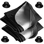 Set 2 Prelata protectie parbriz cu 2 fete Iarna / Vara 70 x 145 cm