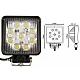 Set 2 Proiector Led Offroad 9 Led 27W Patrat Auto Set 2 Proiector Led Offroad 9 Led 27W Patrat Auto
