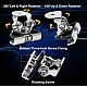 Set 2 X Suporti Capota Regalbili 360 Led Bar / Proiectoare OFFROAD Universali Set 2 X Suporti Capota Regalbili 360 Led Bar / Proiectoare OFFROAD Universali