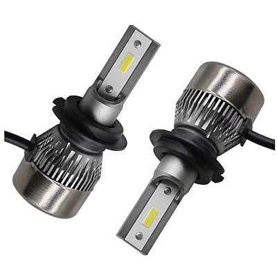 Set 2 becuri LED auto R6 H1/H8 putere 80W - 8000 Lumeni temperatura 6500k Set 2 becuri LED auto R6 H1/H8 putere 80W - 8000 Lumeni temperatura 6500k
