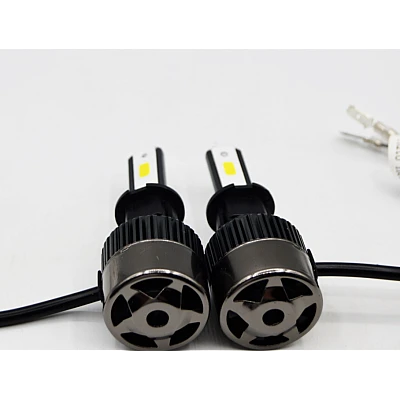 Set 2 Becuri Led H3 Auto R6 80W - 4000Lm - 6000k Set 2 Becuri Led H3 Auto R6 80W - 4000Lm - 6000k