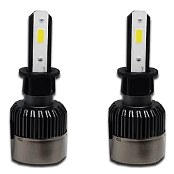 Set 2 Becuri Led H3 Auto R6 80W - 4000Lm - 6000k 