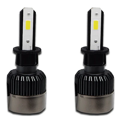 Set 2 Becuri Led H3 Auto R6 80W - 4000Lm - 6000k Set 2 Becuri Led H3 Auto R6 80W - 4000Lm - 6000k