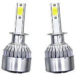 Set 2 becuri Led C6 H1 putere 36W temperatura 6500K 3800 LM