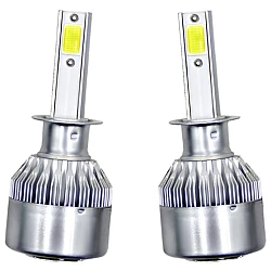 Set 2 becuri Led C6 H1 putere 36W temperatura 6500K 3800 LM