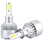 Set 2 becuri Led C6 H3 putere 36W temperatura 6500K