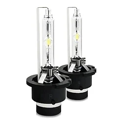 Set 2 becuri Xenon D4S White auto pentru far suport plastic 35W 4300K