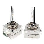Set 2 becuri Xenon METAL D3S White auto pentru far 6000k XL