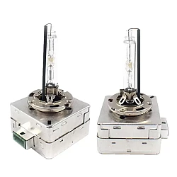 Set 2 becuri Xenon METAL D3S White auto pentru far