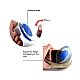 Set 2 branturi talpici sustinatari calcaie din SILICON Set 2 branturi talpici sustinatari calcaie din SILICON