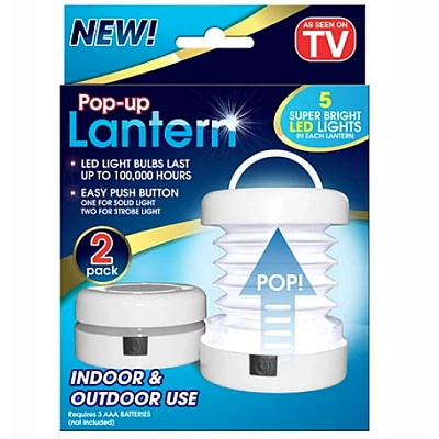 Set 2 felinare pliabile Pop-up Lantern Set 2 felinare pliabile Pop-up Lantern