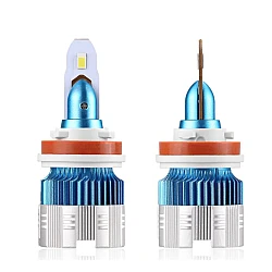Set 2 lampi LED AUTO MI2 H11/H8 putere 50W temperatura 6000K