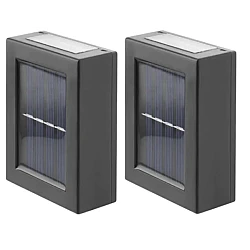 Set 2 lampi solare pentru perete exterior YD-3