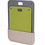 UB Set 2 tocatoare din plastic cu suport de perete