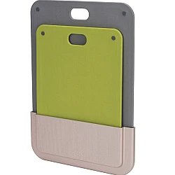 UB Set 2 tocatoare din plastic cu suport de perete